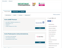 Tablet Screenshot of finanse.altberger.pl